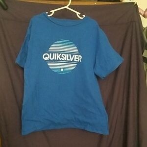 Quiksilver Blue Kids Short Sleeve Tee